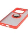 Buy Bizon Case Hybrid Ring Xiaomi 14T smoky with a red frame - BIZ6928 - {ean13} - Home Screen Store Europe