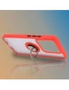 Buy Bizon Case Hybrid Ring Xiaomi 14T smoky with a red frame - BIZ6928 - {ean13} - Home Screen Store Europe