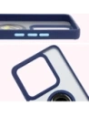 Kup Bizon Case Hybrid Ring Xiaomi 14T fumuriu cu un cadru albastru închis - BIZ6929 - {ean13} - Sklep Home Screen