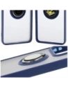 Kup Bizon Case Hybrid Ring Xiaomi 14T fumuriu cu un cadru albastru închis - BIZ6929 - {ean13} - Sklep Home Screen