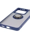 Kup Bizon Case Hybrid Ring Xiaomi 14T fumuriu cu un cadru albastru închis - BIZ6929 - {ean13} - Sklep Home Screen