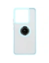 Kup Bizon Case Hybrid Ring Xiaomi 14T rauchig mit einem hellblauen Rahmen - BIZ6930 - {ean13} - Sklep Home Screen