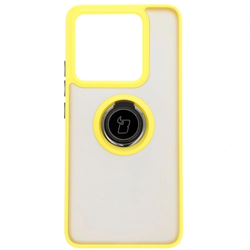 Kup Bizon Case Hybrid Ring Xiaomi 14T füstös sárga kerettel - BIZ6931 - {ean13} - Sklep Home Screen