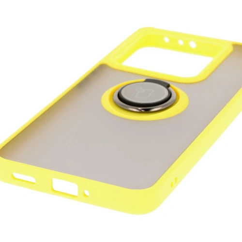 Kup Bizon Case Hybrid Ring Xiaomi 14T füstös sárga kerettel - BIZ6931 - {ean13} - Sklep Home Screen