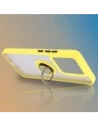 Buy Bizon Case Hybrid Ring Xiaomi 14T smoky with a yellow frame - BIZ6931 - {ean13} - Home Screen Store Europe
