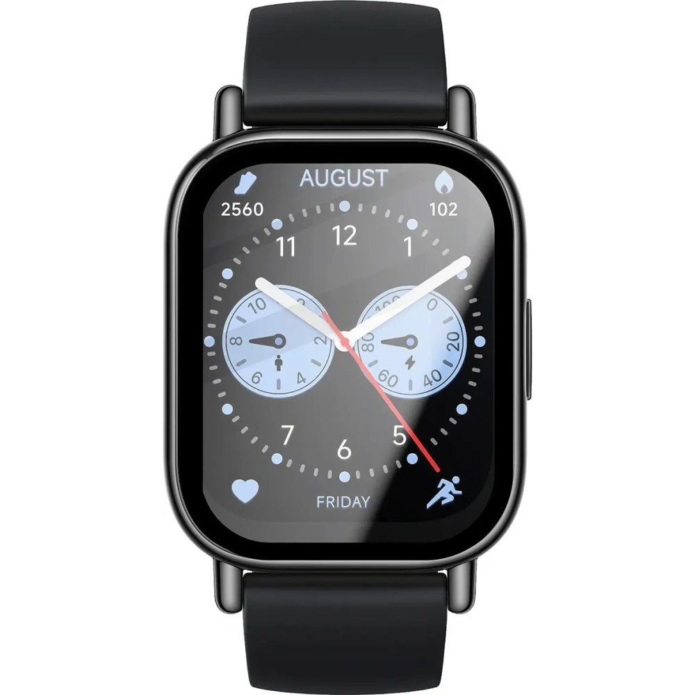 Szkło hybrydowe Bizon Glass Watch Edge Hybrid do Xiaomi Redmi Watch 5 Lite czarne