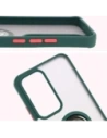 Kup Bizon Case Hybrid Ring Oppo Reno 12 fumuriu cu un cadru verde închis - BIZ6935 - {ean13} - Sklep Home Screen
