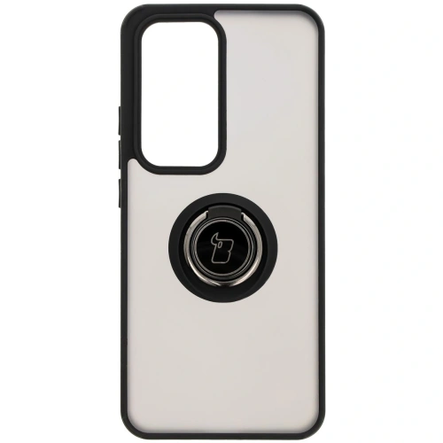 Kup Etui s úchytem na prst Bizon Case Hybrid Ring pro Oppo Reno 12 kouřové s černým rámečkem - BIZ6936 - {ean13} - Sklep Home Screen