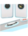 Kup Bizon Case Hybrid Ring Oppo Reno 12 fumuriu cu un cadru bleu deschis. - BIZ6939 - {ean13} - Sklep Home Screen