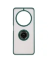 Kup Bizon Case Hybrid Ring Xiaomi Redmi 14C 4G / POCO C75 fumuriu cu un cadru verde închis - BIZ6941 - {ean13} - Sklep Home Screen