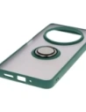 Kup Bizon Case Hybrid Ring Xiaomi Redmi 14C 4G / POCO C75 fumuriu cu un cadru verde închis - BIZ6941 - {ean13} - Sklep Home Screen