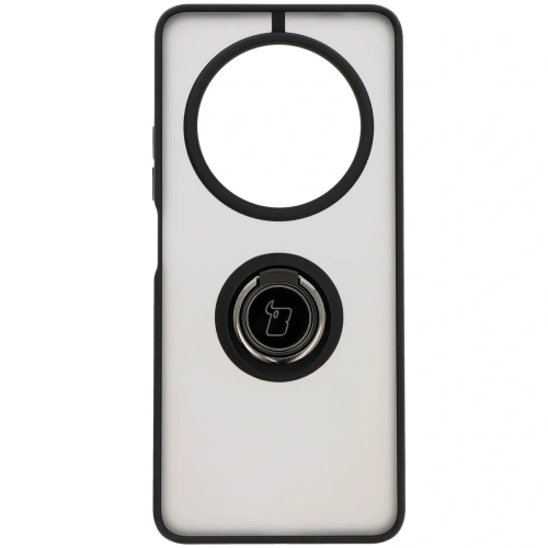 Kup Bizon Case Hybrid Ring Xiaomi Redmi 14C 4G / POCO C75 fumuriu cu un cadru negru - BIZ6942 - {ean13} - Sklep Home Screen