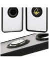 Kup Bizon Case Hybrid Ring Xiaomi Redmi 14C 4G / POCO C75 fumuriu cu un cadru negru - BIZ6942 - {ean13} - Sklep Home Screen
