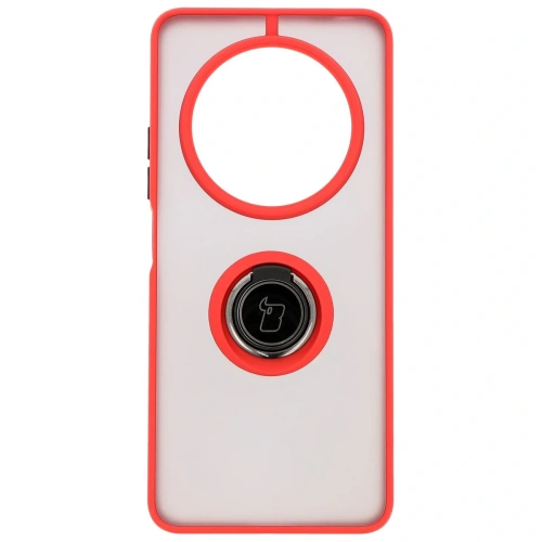 Kup Bizon Case Hybrid Ring Xiaomi Redmi 14C 4G / POCO C75 fumuriu cu un cadru roșu - BIZ6943 - {ean13} - Sklep Home Screen