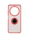 Kup Bizon Case Hybrid Ring Xiaomi Redmi 14C 4G / POCO C75 fumuriu cu un cadru roșu - BIZ6943 - {ean13} - Sklep Home Screen