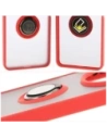 Kup Bizon Case Hybrid Ring Xiaomi Redmi 14C 4G / POCO C75 füstös piros kerettel - BIZ6943 - {ean13} - Sklep Home Screen