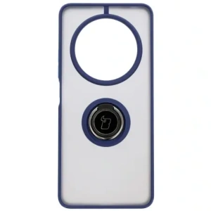 Kup Etui z uchwytem na palec Bizon Case Hybrid Ring do Xiaomi Redmi 14C 4G / POCO C75 przydymione z granatową ramką - BIZ6944 - {ean13} - Sklep Home Screen