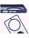 Kup Bizon Case Hybrid Ring Xiaomi Redmi 14C 4G / POCO C75 fumuriu cu un cadru de culoare albastru închis - BIZ6944 - {ean13} - Sklep Home Screen