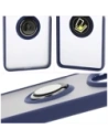 Kup Bizon Case Hybrid Ring Xiaomi Redmi 14C 4G / POCO C75 fumuriu cu un cadru de culoare albastru închis - BIZ6944 - {ean13} - Sklep Home Screen