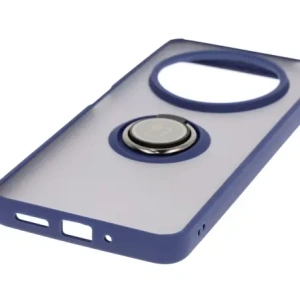 Kup Bizon Case Hybrid Ring Xiaomi Redmi 14C 4G / POCO C75 füstös színben, sötétkék kerettel - BIZ6944 - {ean13} - Sklep Home Screen