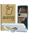 Bizon Case Hybrid Ring Xiaomi Redmi 14C 4G / POCO C75 füstös világoskék kerettel