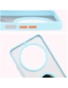 Kup Bizon Case Hybrid Ring Xiaomi Redmi 14C 4G / POCO C75 smoky cu un cadru de culoare albastru deschis - BIZ6945 - {ean13} - Sklep Home Screen
