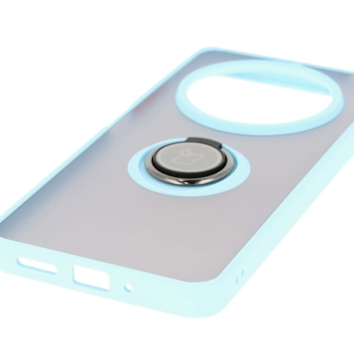 Kup Bizon Case Hybrid Ring Xiaomi Redmi 14C 4G / POCO C75 smoky cu un cadru de culoare albastru deschis - BIZ6945 - {ean13} - Sklep Home Screen
