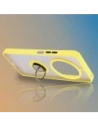 Kup Etui z uchwytem na palec Bizon Case Hybrid Ring do Xiaomi Redmi 14C 4G / POCO C75 przydymione z żółtą ramką - BIZ6946 - {ean13} - Sklep Home Screen