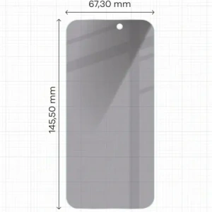 Kup Prywatyzující tvrzené sklo Bizon Glass Clear Shadow pro Apple iPhone 16 Pro tmavé - BIZ6947 - {ean13} - Sklep Home Screen