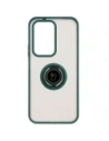 Kup Pouzdro s prstovým držákem Bizon Case Hybrid Ring pro Honor 200 Lite kouřové s tmavozeleným rámem - BIZ6948 - {ean13} - Sklep Home Screen