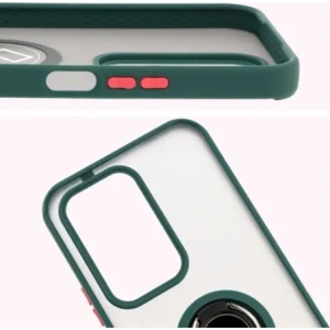 Buy Bizon Case Hybrid Ring Honor 200 Lite smoky with a dark green frame - BIZ6948 - {ean13} - Home Screen Store Europe