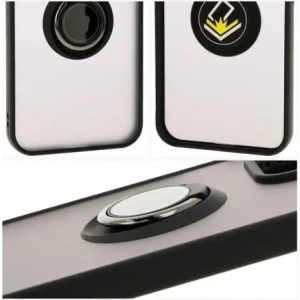 Kup Bizon Case Hybrid Gyűrű Honor 200 Lite füstös fekete kerettel - BIZ6949 - {ean13} - Sklep Home Screen