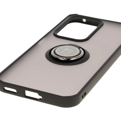 Kup Etui s držákem na prst Bizon Case Hybrid Ring pro Honor 200 Lite kouřové s černým rámečkem - BIZ6949 - {ean13} - Sklep Home Screen