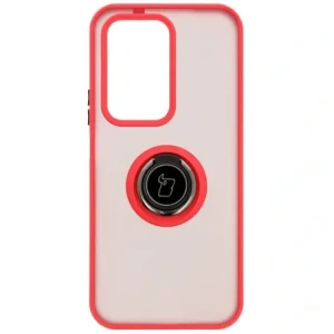 Buy Bizon Case Hybrid Ring Honor 200 Lite smoky with a red frame - BIZ6950 - {ean13} - Home Screen Store Europe