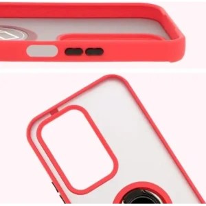 Buy Bizon Case Hybrid Ring Honor 200 Lite smoky with a red frame - BIZ6950 - {ean13} - Home Screen Store Europe