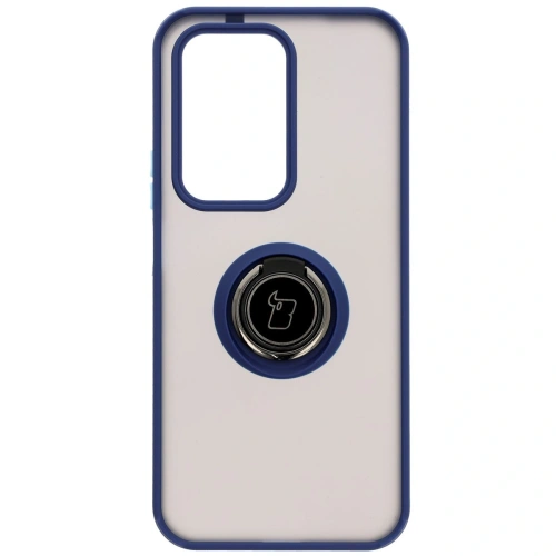 Buy Bizon Case Hybrid Ring Honor 200 Lite smoky with a navy blue frame - BIZ6951 - {ean13} - Home Screen Store Europe
