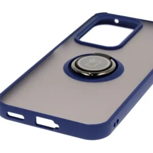 Buy Bizon Case Hybrid Ring Honor 200 Lite smoky with a navy blue frame - BIZ6951 - {ean13} - Home Screen Store Europe