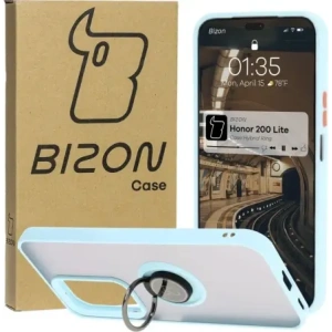 Kup Bizon Case Hybrid Gyűrű Tisztelet 200 Lite füstös színben, világoskék kerettel - BIZ6952 - {ean13} - Sklep Home Screen