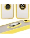 Kup Bizon Case Hybrid Ring Honor 200 Lite fumuriu cu un cadru galben. - BIZ6953 - {ean13} - Sklep Home Screen