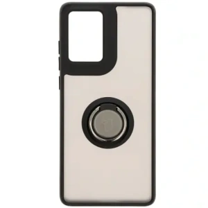 Buy Bizon Case Hybrid Ring Motorola Moto G85 5G smoky with a black frame - BIZ6954 - {ean13} - Home Screen Store Europe