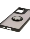 Kup Bizon Case Hybrid Ring Motorola Moto G85 5G fumuriu cu un cadru negru - BIZ6954 - {ean13} - Sklep Home Screen