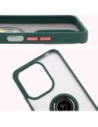 Kup Etui s úchytem na prst Bizon Case Hybrid Ring pro Xiaomi Redmi 13 4G kouřové s tmavě zeleným rámečkem - BIZ6955 - {ean13} - Sklep Home Screen
