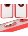 Buy Bizon Case Hybrid Ring Xiaomi Redmi 13 4G smoky with a red frame - BIZ6957 - {ean13} - Home Screen Store Europe