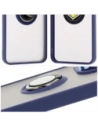 Kup Bizon Case Hybrid Ring Xiaomi Redmi 13 4G rauchig mit einem marineblauen Rahmen - BIZ6958 - {ean13} - Sklep Home Screen