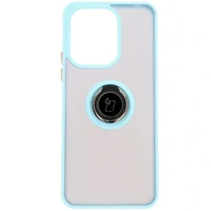 Buy Bizon Case Hybrid Ring Xiaomi Redmi 13 4G smoky with a light blue frame - BIZ6959 - {ean13} - Home Screen Store Europe