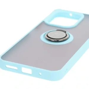 Buy Bizon Case Hybrid Ring Xiaomi Redmi 13 4G smoky with a light blue frame - BIZ6959 - {ean13} - Home Screen Store Europe