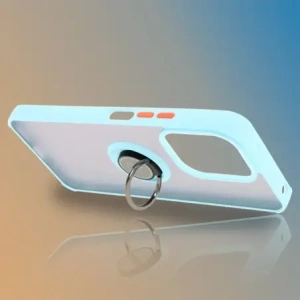 Buy Bizon Case Hybrid Ring Xiaomi Redmi 13 4G smoky with a light blue frame - BIZ6959 - {ean13} - Home Screen Store Europe