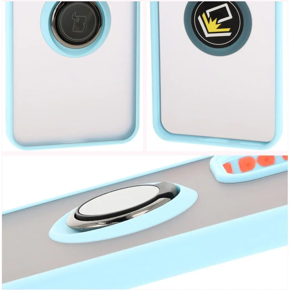 Pancerne etui Bizon Case Tur do Oppo Reno 12 jasnoniebieskie