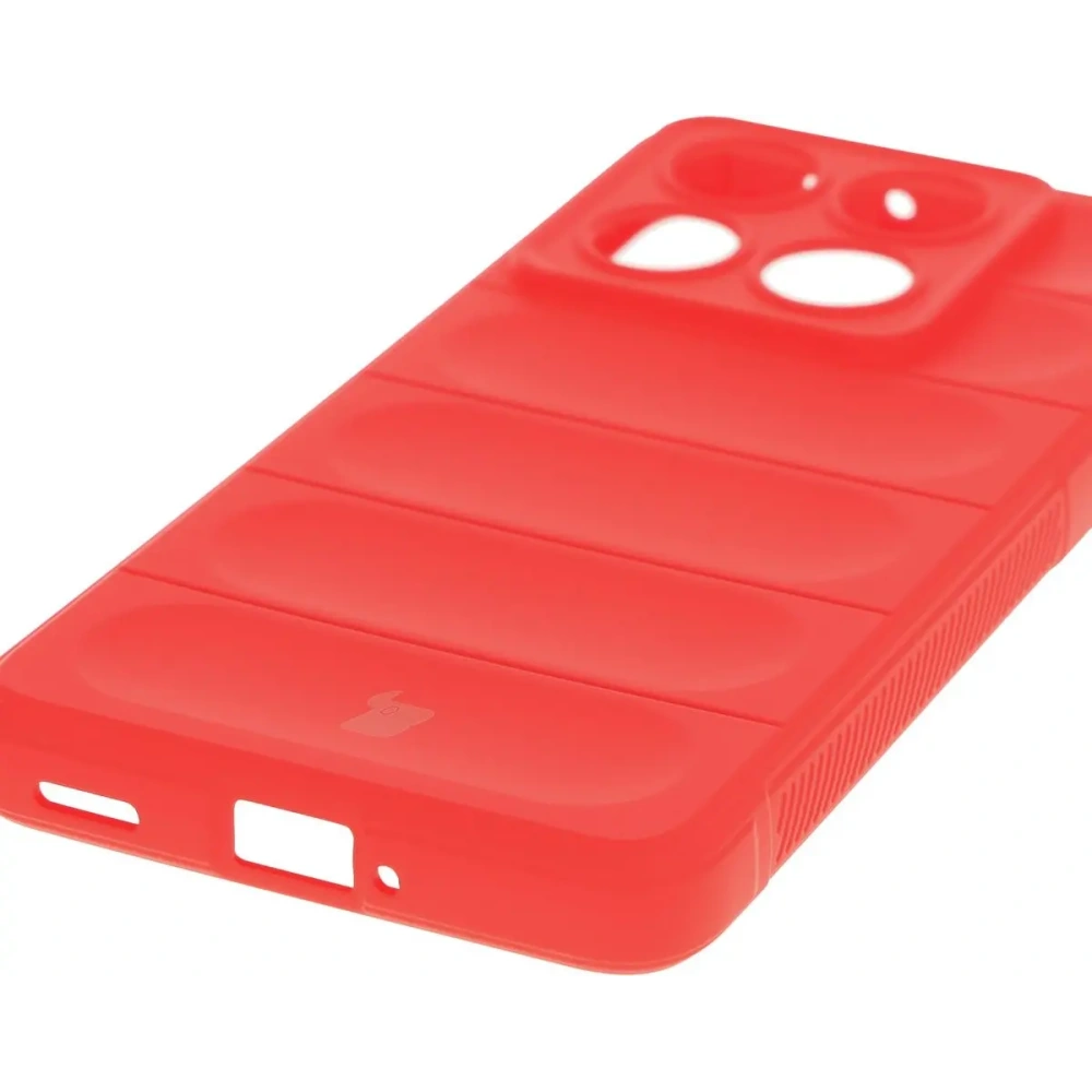 Pancerne etui Bizon Case Tur do Xiaomi 14T Pro czerwone