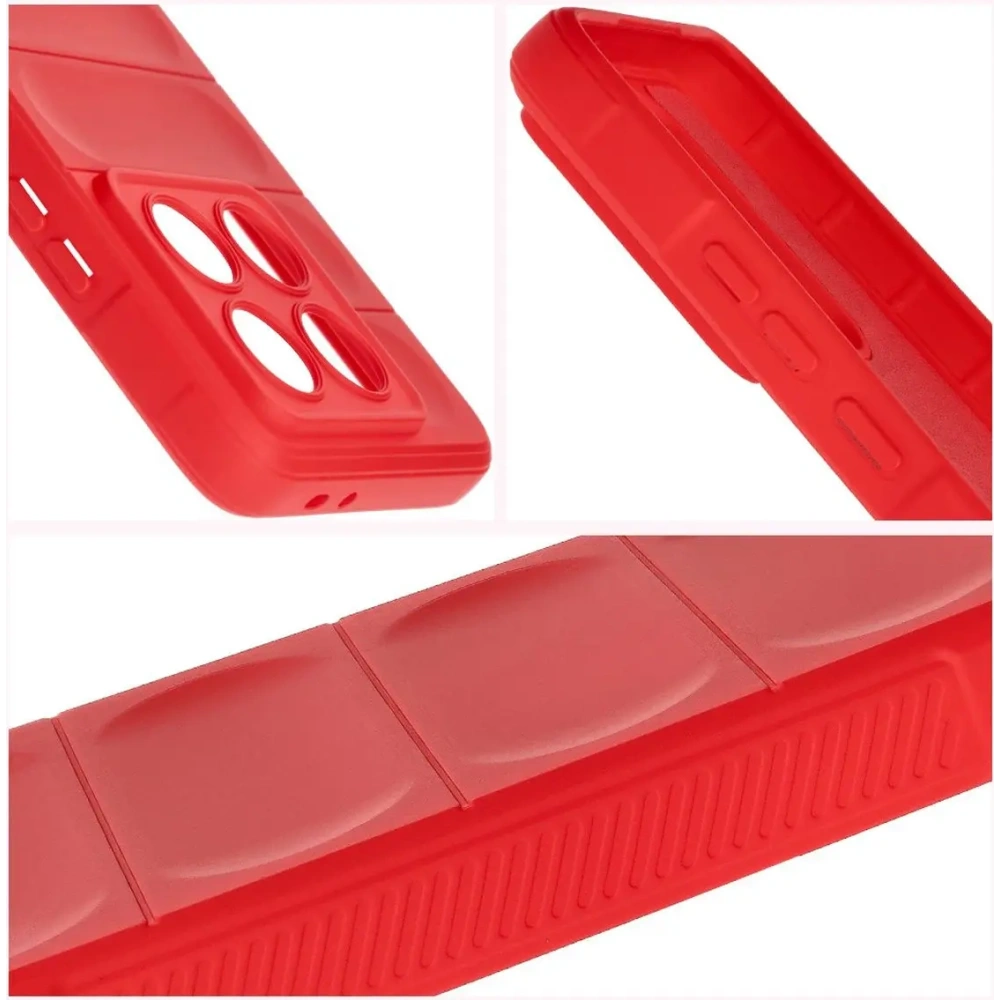 Pancerne etui Bizon Case Tur do Xiaomi 14T Pro czerwone